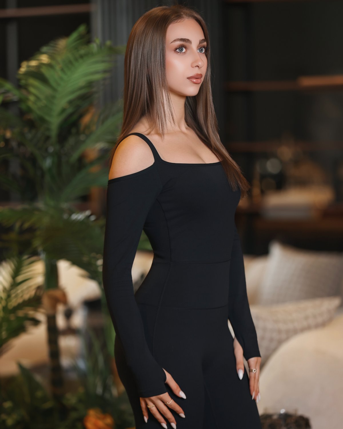 Sculpted Fit Off Shoulder Jumpsuit
